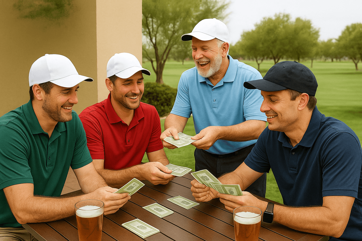 Golf tournament formats and group sizes diagram